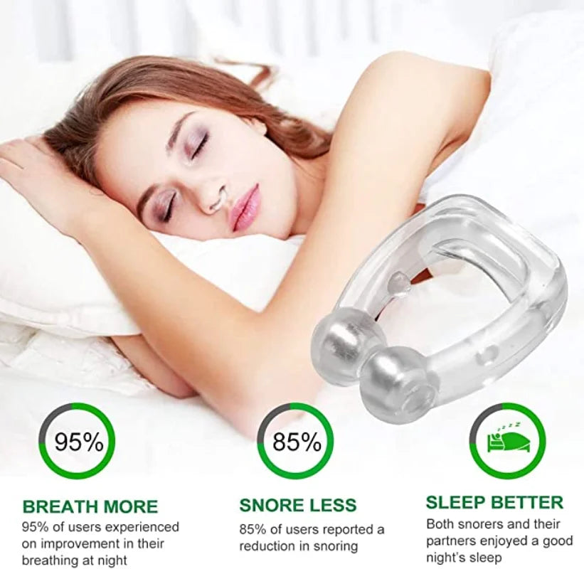 Anti Snoring Silicone Nose Clip